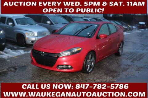 2015 Dodge Dart for sale at Waukegan Auto Auction in Waukegan IL
