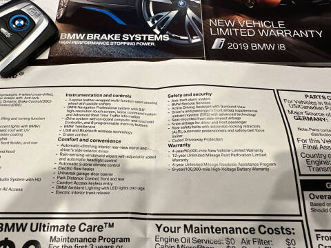 2019 BMW i8