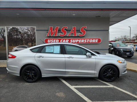 2014 Ford Fusion for sale at MSAS AUTO SALES in Grand Island NE