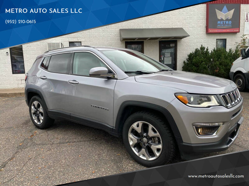 2018 Jeep Compass for sale at METRO AUTO SALES LLC in Blaine MN