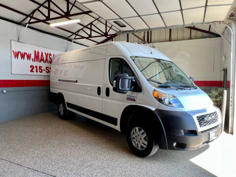 2021 RAM ProMaster for sale at MAX'S AUTO SALES LLC - Reconstructed in Philadelphia PA