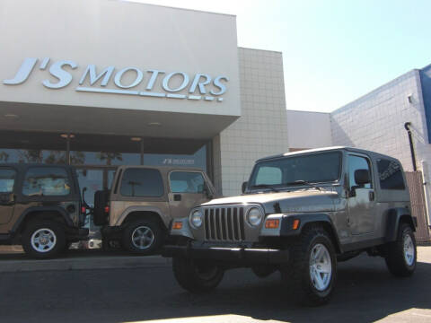 2006 Jeep Wrangler for sale at J'S MOTORS in San Diego CA