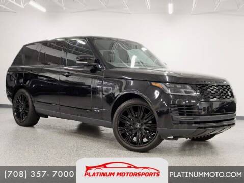 2020 Land Rover Range Rover for sale at Vanderhall of Hickory Hills in Hickory Hills IL