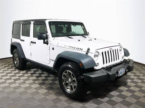 2016 Jeep Wrangler Unlimited for sale at Royal Moore Custom Finance in Hillsboro OR