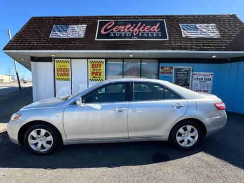 2007 Toyota Camry for sale at Certified Auto Sales, Inc in Lorain OH