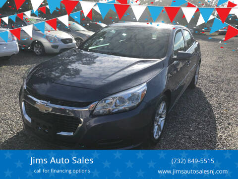 2015 Chevrolet Malibu for sale at Jims Auto Sales in Lakehurst NJ