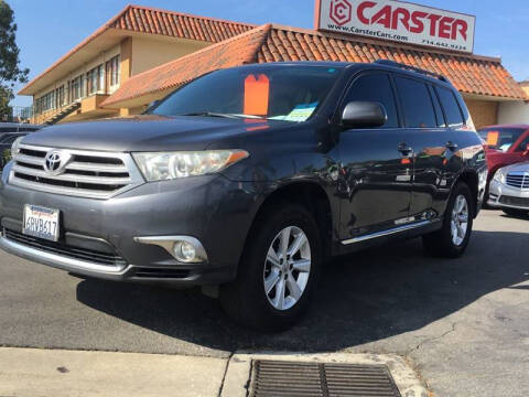2011 Toyota Highlander for sale at CARSTER in Huntington Beach CA