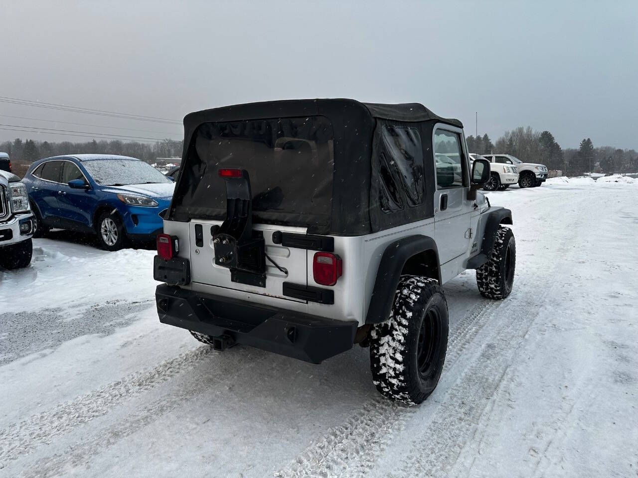 2005 Jeep Wrangler for sale at Riverside Motors in Glenfield, NY