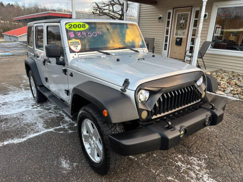 2008 Jeep Wrangler Unlimited for sale at G & G Auto Sales in Steubenville OH