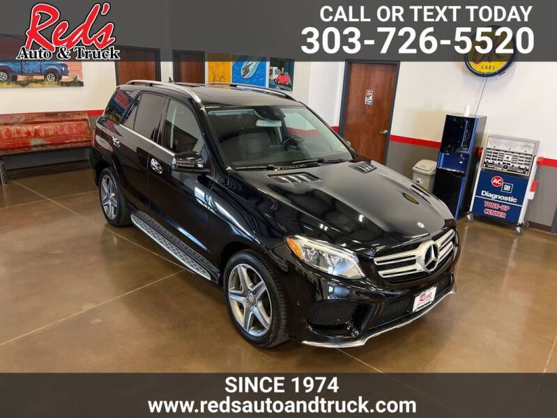 2016 Mercedes-Benz GLE for sale at Red's Auto and Truck in Longmont CO