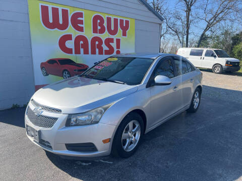 2014 Chevrolet Cruze for sale at Right Price Auto Sales in Murfreesboro TN