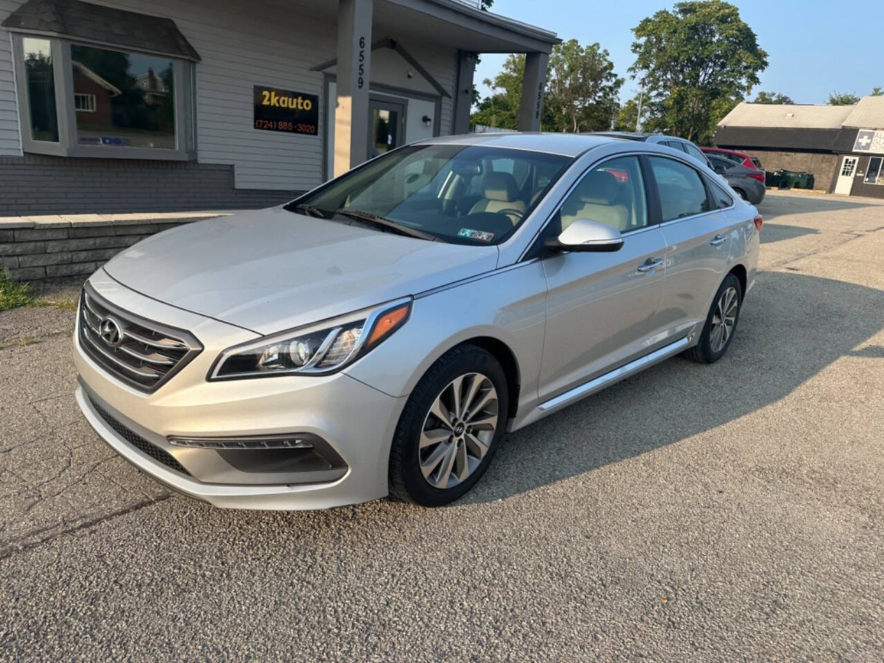 2015 Hyundai SONATA for sale at 2k Auto in Jeannette, PA