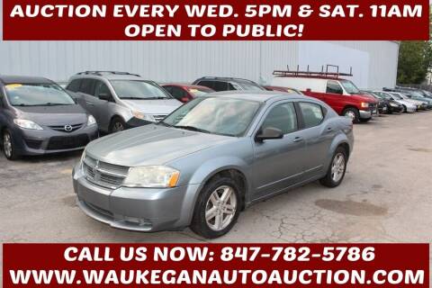 2008 Dodge Avenger for sale at Waukegan Auto Auction in Waukegan IL