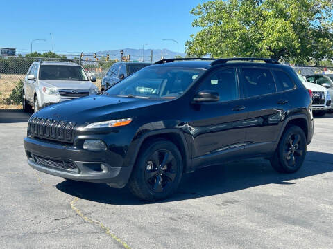 2017 Jeep Cherokee for sale at UTAH AUTO EXCHANGE INC in Midvale UT