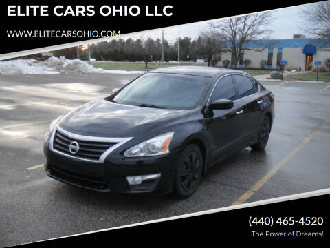 2015 Nissan Altima for sale at ELITE CARS OHIO LLC in Solon OH