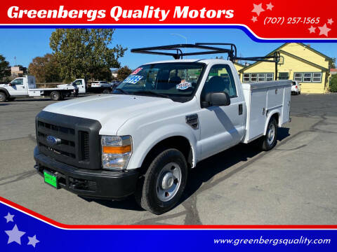 2008 Ford F-250 Super Duty for sale at Greenbergs Quality Motors in Napa CA