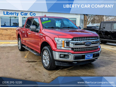 2018 Ford F-150 for sale at Liberty Car Company in Waterloo IA