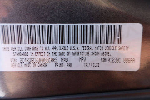 2017 Dodge Grand Caravan SXT