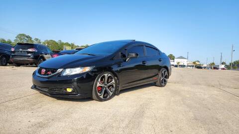 2015 Honda Civic for sale at WHOLESALE AUTO GROUP in Mobile AL