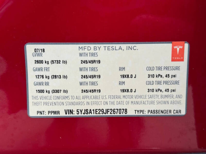 2018 Tesla Model S 75D