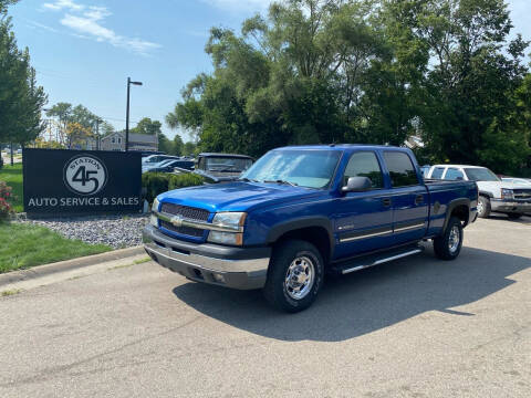 2003 Chevrolet Silverado 1500HD for sale at Station 45 AUTO REPAIR AND AUTO SALES in Allendale MI