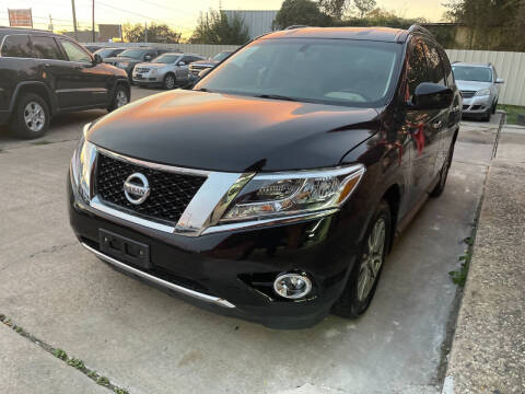 2016 Nissan Pathfinder for sale at Sam's Auto Sales in Houston TX