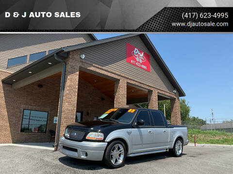 2003 Ford F-150 for sale at D & J AUTO SALES in Joplin MO