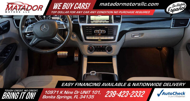 2015 Mercedes-Benz M-Class ML 400