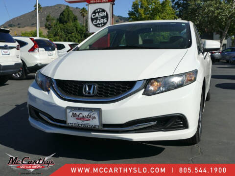 2015 Honda Civic for sale at McCarthy Wholesale in San Luis Obispo CA