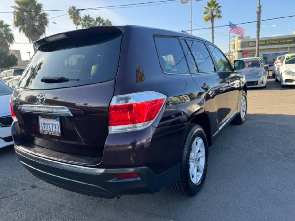 2012 Toyota Highlander for sale at North County Auto in Oceanside, CA