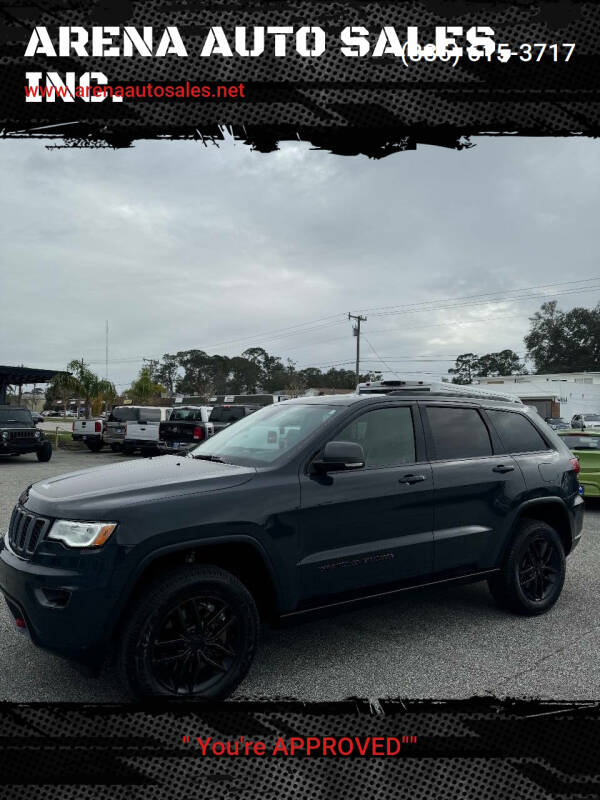 2018 Jeep Grand Cherokee for sale at ARENA AUTO SALES,  INC. in Holly Hill FL