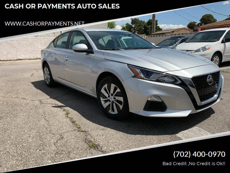 2019 Nissan Altima for sale at CASH OR PAYMENTS AUTO SALES in Las Vegas NV