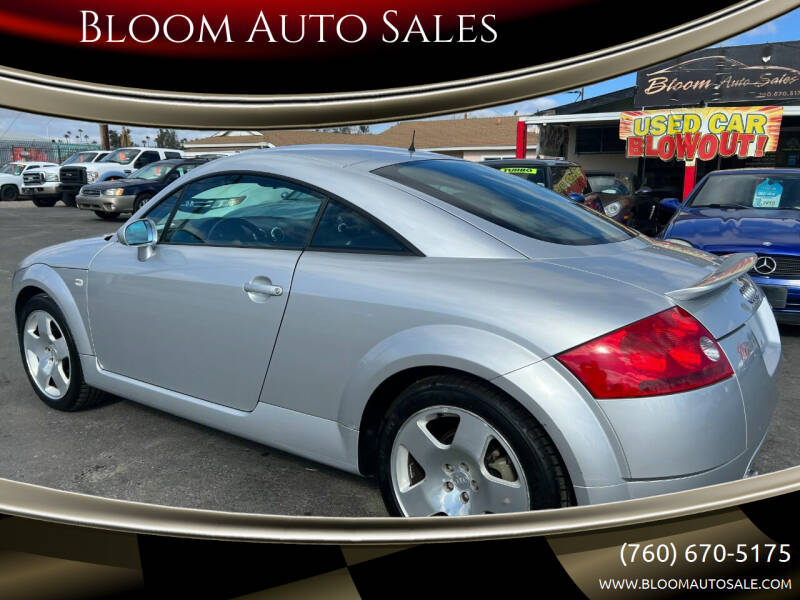 2001 Audi TT for sale at Bloom Auto Sales in Escondido CA