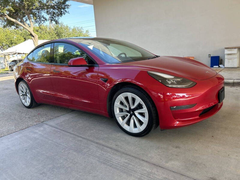 Used 2023 Tesla Model 3 Base with VIN 5YJ3E1EA0PF450197 for sale in Davie, FL