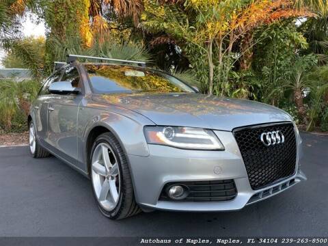 2011 Audi A4 for sale at Autohaus of Naples in Naples FL