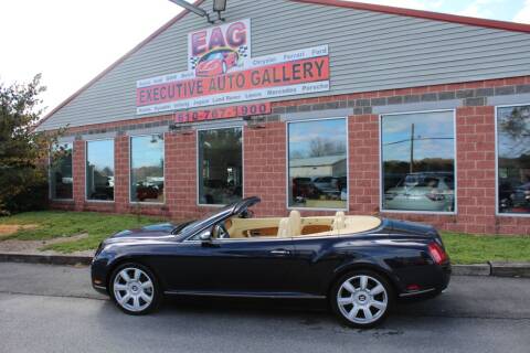 2007 Bentley Continental for sale at EXECUTIVE AUTO GALLERY INC in Walnutport PA