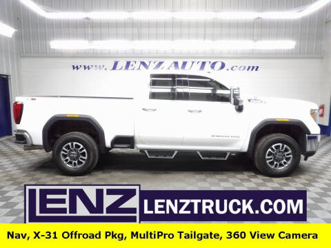 2022 GMC Sierra 2500HD for sale at LENZ TRUCK CENTER in Fond Du Lac WI