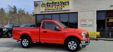 2018 Ford F-150 for sale at Metropolis Auto Sales in Pelham NH
