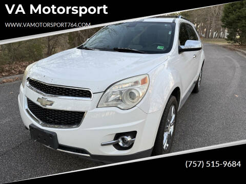 2011 Chevrolet Equinox for sale at VA Motorsport in Chesapeake VA