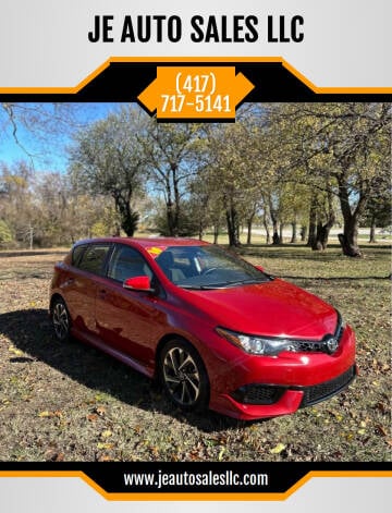 2018 Toyota Corolla iM for sale at JE AUTO SALES LLC in Webb City MO
