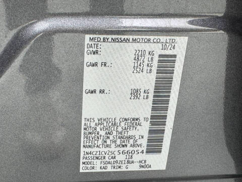 2025 Nissan LEAF SV PLUS