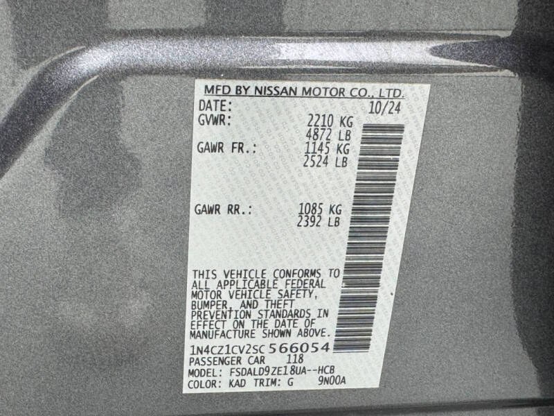 2025 Nissan LEAF SV PLUS