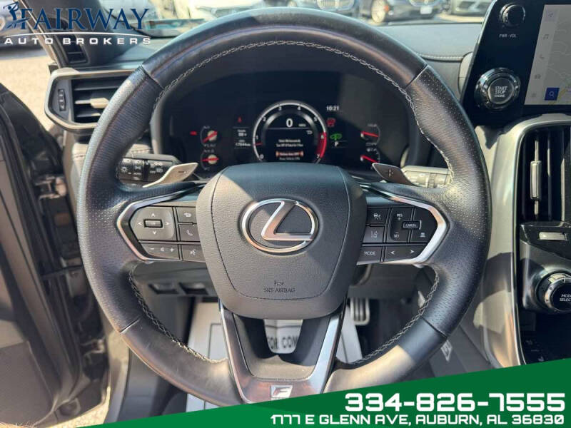2023 Lexus LX 600 F SPORT Handling