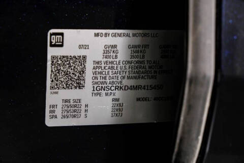 2021 Chevrolet Tahoe RST