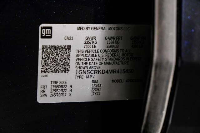 2021 Chevrolet Tahoe RST