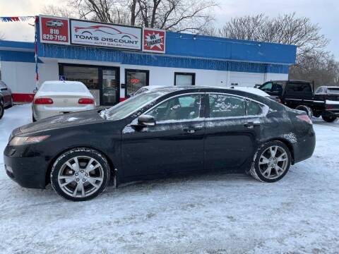 2012 Acura TL for sale at Tom's Discount Auto Sales in Flint MI