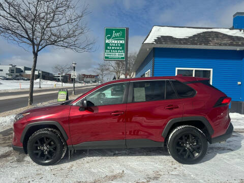 2022 Toyota RAV4 for sale at Jon's Auto in Marquette MI