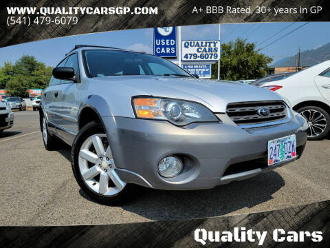 2006 Subaru Outback for sale at Quality Cars in Grants Pass OR