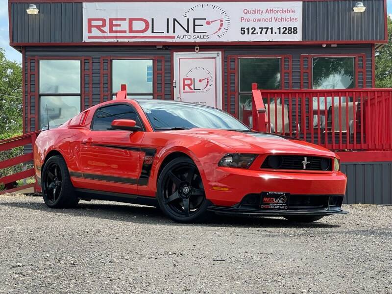 2012 Ford Mustang for sale at REDLINE AUTO SALES LLC in Cedar Creek TX