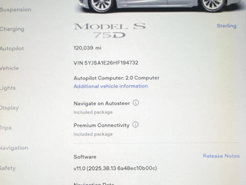 2017 Tesla Model S 75D